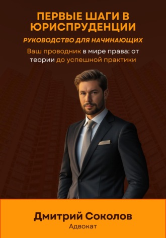 Дмитрий Анатольевич Соколов. Первые шаги в юриспруденции. Руководство для начинающих