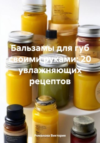 Романова Виктория. Бальзамы для губ своими руками: 20 увлажняющих рецептов