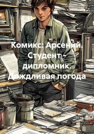 . Комикс: Арсений. Студент – дипломник. Дождливая погода