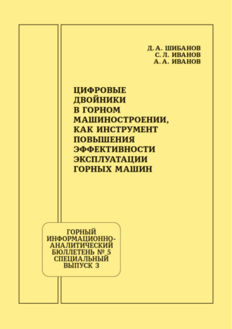 Д. А. Шибанов. Цифровые двойники в горном машиностроении, как инструмент повышения эффективности эксплуатации горных машин
