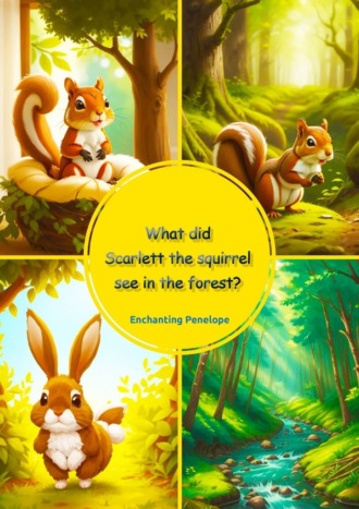 Penelope Enchanting. What did Scarlett the squirrel see in the forest