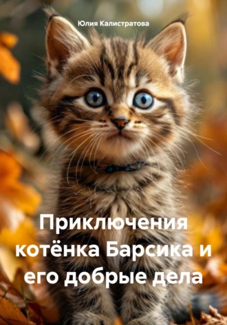 Юлия Витальевна Калистратова. Приключения котёнка Барсика и его добрые дела