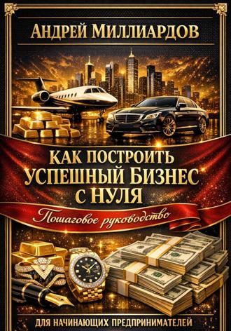 Андрей Миллиардов. Как построить успешный бизнес с нуля. Пошаговое руководство для начинающих предпринимателей