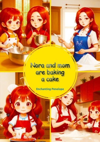 Penelope Enchanting. Nora and mom are baking a cake
