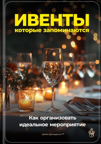 Артем Демиденко. Ивенты, которые запоминаются: Как организовать идеальное мероприятие