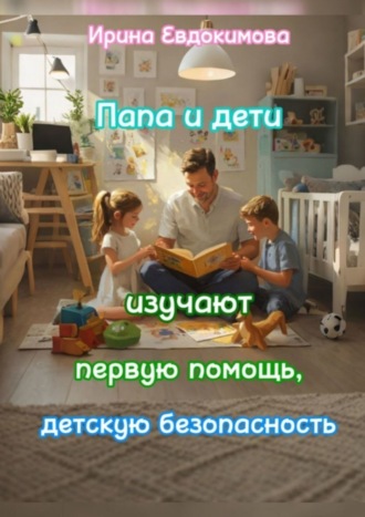 Ирина Евдокимова. Папа и дети изучают первую помощь, детскую безопасность