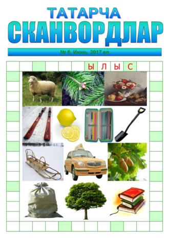 Марат Губайдуллин. Татарча сканвордлар №6 2017