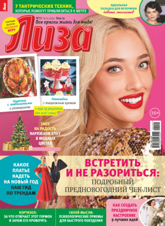 . Журнал «Лиза» №51/2024