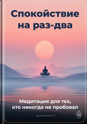 . Спокойствие на раз-два: Медитация для тех, кто никогда не пробовал