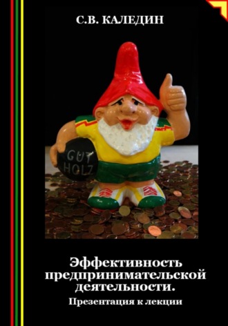 Сергей Каледин. Эффективность предпринимательской деятельности. Презентация к лекции
