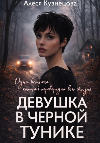 . Девушка в черной тунике