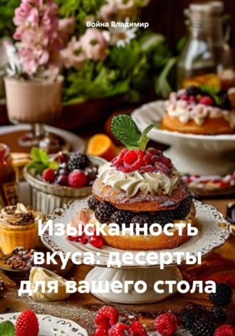 Война Владимир. Изысканность вкуса: десерты для вашего стола