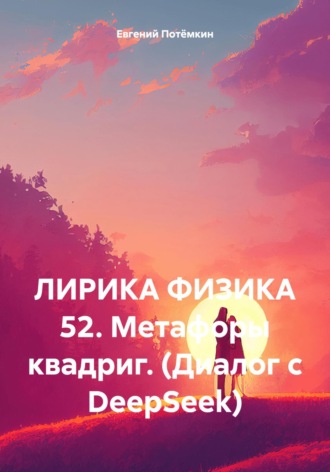 Евгений Леонидович Потёмкин. ЛИРИКА ФИЗИКА 52. Метафоры квадриг. (Диалог с DeepSeek)