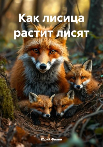 . Как лисица растит лисят