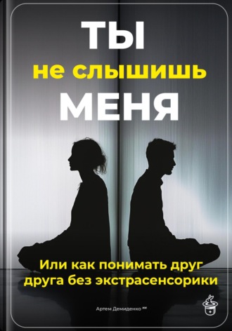 Артем Демиденко. Ты не слышишь меня: Или как понимать друг друга без экстрасенсорики