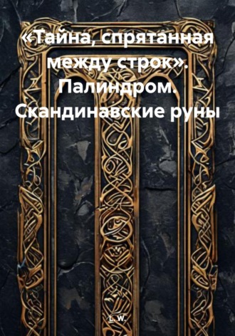 L. W.. «Тайна, спрятанная между строк». Палиндром. Скандинавские руны