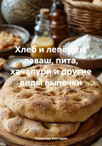 Романова Виктория. Хлеб и лепёшки: лаваш, пита, хачапури и другие виды выпечки