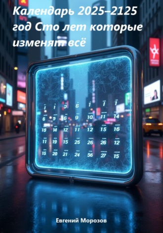Евгений Александрович Морозов. Календарь 2025–2125 год Сто лет которые изменят всё
