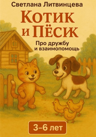 Светлана Литвинцева. Котик и песик. О дружбе и взаимопомощи
