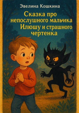 Эвелина Кошкина. Сказка про непослушного мальчика Илюшу и страшного чертенка