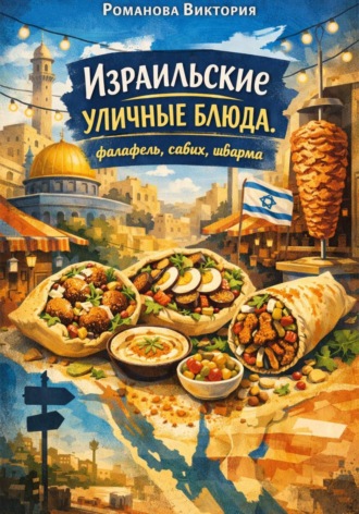 . Израильские уличные блюда: фалафель, сабих, шварма