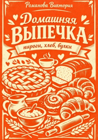 Романова Виктория. Домашняя выпечка: пироги, хлеб, булки