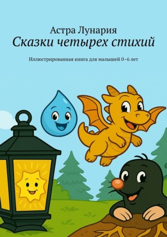Астра Лунария. Сказки четырех стихий. Иллюстрированная книга для малышей 0–6 лет