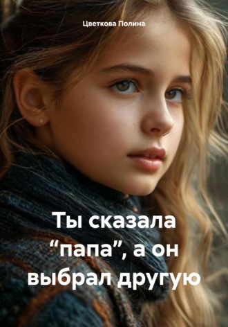 Цветкова Игоревна Полина. Ты сказала “папа”, а он выбрал другую
