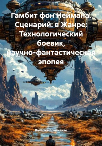 Валерий Ермаченко. Гамбит фон Неймана. Сценарий: в Жанре: Технологический боевик, научно-фантастическая эпопея