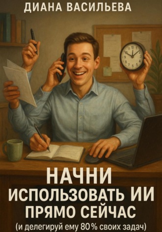 Диана Васильева. Начни использовать ИИ прямо сейчас и делегируй ему 80% своих задач