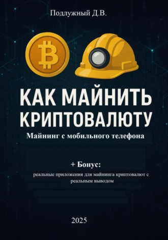 Дмитрий Подлужный. Как майнить криптовалюту: майнинг с мобильного телефона