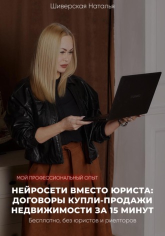 Наталья Шиверская. Нейросети вместо юриста: договоры купли-продажи недвижимости за 15 минут. Бесплатно, без юристов и риэлторов