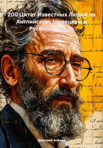 Дмитрий Алёхин. 200 Цитат Известных Людей на Английском, Немецком и Русском Языках