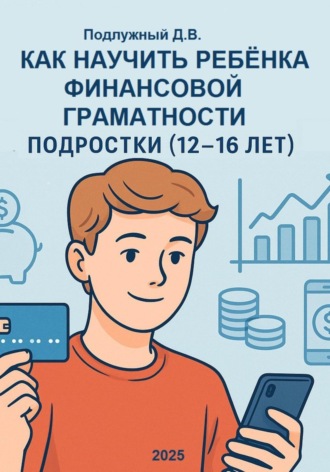 Дмитрий Подлужный. Как научить ребёнка финансовой грамотности. Подростки (12-16 лет). Практическое руководство для родителей и подростков