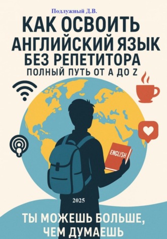 Дмитрий Подлужный. Как освоить английский язык без репетитора: Полный путь от A до Z
