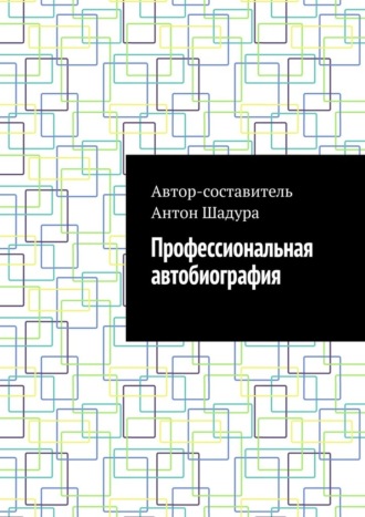 Антон Анатольевич Шадура. Профессиональная автобиография