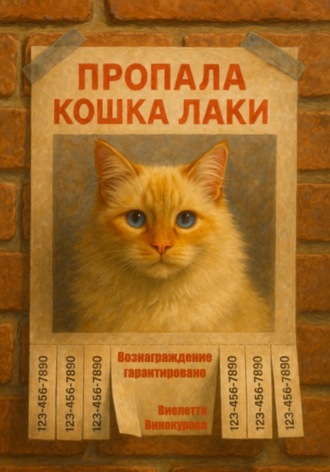 . Пропала кошка Лаки