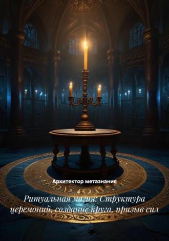 Архитектор метазнания. Ритуальная магия: Структура церемоний, создание круга, призыв сил