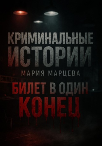Мария Марцева. Криминальные детективы: Билет в один конец