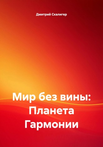 Дмитрий Скалигер. Мир без вины: Планета Гармонии