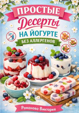 Романова Виктория. Простые десерты на йогурте без аллергенов