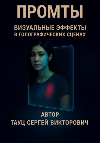 SIARHEI TAUTS. Промты.   Визуальные эффекты в голографических сценах