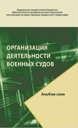 . Организация деятельности военных судов. Альбом схем
