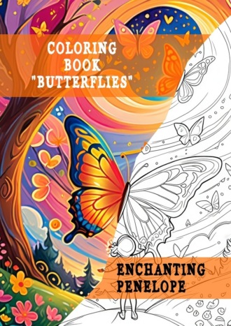Penelope Enchanting. Coloring book «Butterflies»