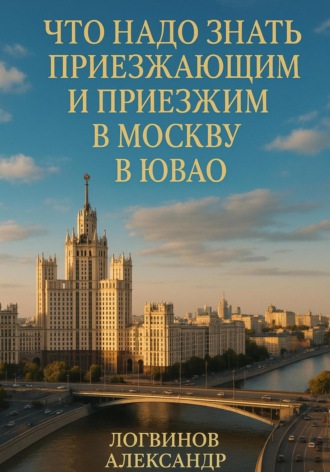 Александр Логвинов. Что надо знать приезжающим и приезжим в Москву в ЮВАО