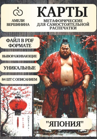 Амели Вершинина. Япония – колода психологическо-метафорических карт для самостоятельной распечатки