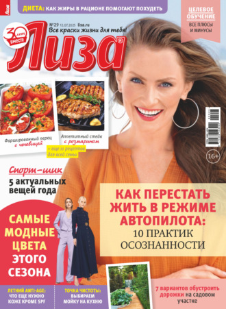 . Журнал «Лиза» №29/2025