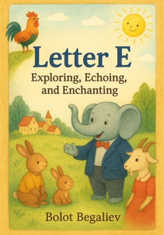 . Letter E. Exploring, Echoing and Enchanting