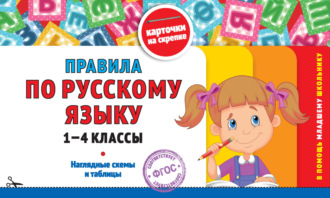 . Правила по русскому языку. 1-4 классы