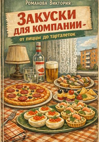 Романова Виктория. Закуски для компании: от пиццы до тарталеток